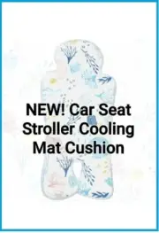 CAR SEAT COOLER PAD Gel Mat Baby Cushion Stroller Dining High Chair - New in Box