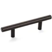 Cosmas Cabinet Hardware Oil Rubbed Bronze Euro Style Bar Pull #305-3.5ORB