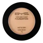 BYS 7g Two-Way Wet/Dry Cake Foundation Sand Beige Makeup Face Cosmetics Beauty
