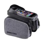 Bicycle Phone Bag Mountain Road Bike Front Handlebar Bag for Smartphones (Light