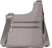 [Baggallini] Drift Slimg Crossbody Bag for Women 10.6"x13" Lightweight Water-Resistant Travel Handbags RFID Card Slots