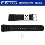 Seiko Watch Band Arnie SNJ025 SNJ027 H558-5009 Black 22 mm Silicone Rubber Strap