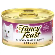 Fancy Feast Grilled Chicken Feast in Gravy Wet Cat Food - 85g