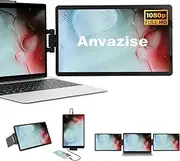 Laptop Monitor Extender, 11.6/14.1 inch Portable Monitor Dual Screen External Second Monitor 1920×1080 FHD IPS,USB-C/HDMI,Plug and Play,for Laptop Notebook (14.1 inch)
