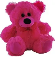 Elka Australia Jelly Teddy Bear Soft Plush Toy, Hot Pink, 18 Centimeters