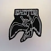 Led Zeppelin Patch — Iron On Badge Embroidered Motif — Rock Band Angel