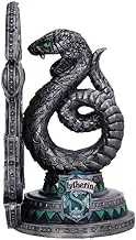 Nemesis Now Officially Licensed Harry Potter Slytherin Bookend 20cm, Resin, Silver