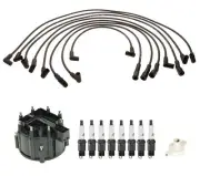 ACDelco Ignition Kit Distributor Rotor Cap Wire & Spark Plugs for GMC 5.7L GAS