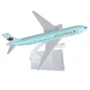16cm Air Canada B777 Plane Model Diecast 1/400 Aircraft Airliner Aviation Gift F