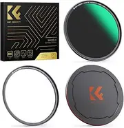 K&F Concept 77mm Magnetic Quick Swap System ND64 Lens Filter (6-Stop Fixed Neutral Density Filter) Hydrophobic with 28 Multi-Layer Coatings for Camera Lens