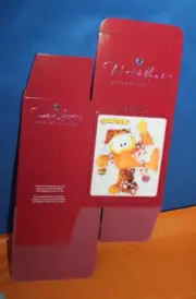 Carlton Heirloom Garfield Cat EMPTY Ornament Box 105 Unused