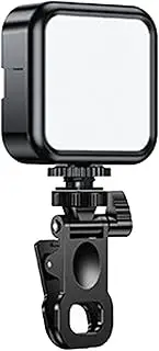 Camera Clip LED Light, Rechargeable Fill Light, Portable Video Conference Shining, Compact Clip LED, Adjustable Brightness, USB Powered, Perfect for Phones, Tablet, Live Streams