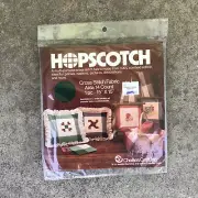 Sealed Vintage Charles Craft Hopscotch Aida Fabric 14 Count, 15" X 15" Green