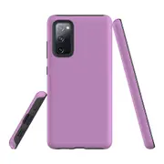 For Samsung Galaxy S20 FE (Fan Edition) Case, Shielding Back Cover,Plum Purple