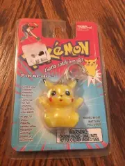 Pikachu Light Up Keychain Nintendo Pokemon Tiger 1998 MJ3598 Packaging Damage