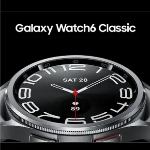 三星 Galaxy Watch6 Classic 藍芽版 47mm 黑 銀 智慧手錶 三星手錶 rpnewsa2402