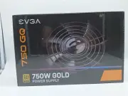- NEW- EVGA 750 GQ, 80+ GOLD 750W, Semi Modular, ECO Mode, Power Supply, Black