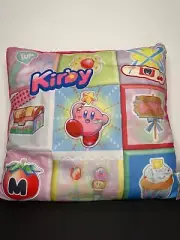 FuRyu Kirby x Monet Japan Ichiban Kuji Prize Kirby Pink Soft Cushion 40cm