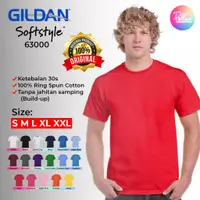 在飛比找蝦皮購物優惠-T 恤 Gildan Softstyle 原棉精梳 30 年