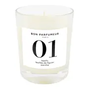 [BON-PARFUMEUR] Candle 01 - Basil, Fig Leaves & Mint