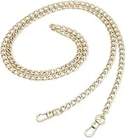 120cm Metal Handbag Shoulder Strap Bag Purse Chain Smooth Replacement Crossbody - Versatile Metal Purse Chain, Smooth Finish, Adjustable Crossbody Shoulder Length