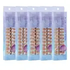 Gel Nail Tip 3 in 1 X Coat Tips with Pre applied Tip Primer,Base Coat Cover