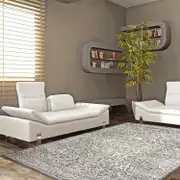 Celestial Steller Light Grey Rug
