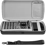 Geekria Audio Interface Carrying Case, Compatible with Roland SP-404MKII / SP-404 / SP-404A / SP-404SX, EVA Hard Shell Travel Bag (Dark Gray)