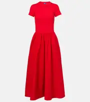 [Polo Ralph Lauren] Polo Ralph Lauren Cotton T-shirt dress AU 16 red