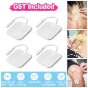 12PCS 4X4cm TENS Machine Electrode Pads Replacement Self Adhesive Reusable