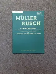 Muller Rusch String Method Book 1 For Viola