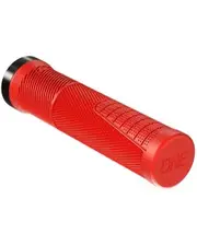 OneUp Components Thin Lock-On Grips Red