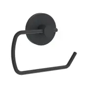 Fusion-Loc Estate Matte Black Toilet Roll Holder