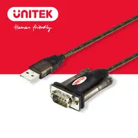 在飛比找PChome24h購物優惠-UNITEK USB2.0轉RS232串口連接線