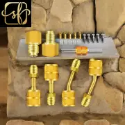 R410A Adapter for Mini Split System Air Conditioner HVAC 5/16” Female to 1/4” Ma