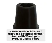 Surgical Basics Walking Stick Replacement Stopper in Back 19mm