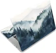 NXZGO 12.1 13 13.3 14 15.4 15.6 Inch Laptop Skin Decal, Laptop Skins Stickers Decals for Notebook PC, Universal Reusable Vinyl Laptop Cover Sticker, Waterproof Art Decal Protector I Misty Forest