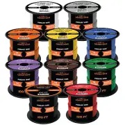 14 Gauge Car Audio Primary Wire (100ft–10 Roll Bundle)– Remote, Power/Ground