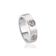 Clogau Gold Tree of Life Insignia Silver Ring - Size O - 3STOLMNR