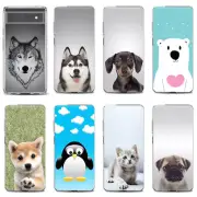 For Google Pixel 6, 6a, 6 Pro, 7, 7 Pro Phone Case, Tempered Glass L16