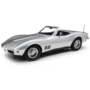1:18-Scale 1969 Chevrolet Corvette Convertible Diecast Car