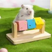 Hamster Cage Toy Playing Hamster Habitat Decor for Gerbils Mouse Chinchilla