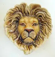 JAY STRONGWATER Jungle Extremly Rare Lion Head Trinket Tray *SIMBA* New in Box