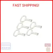 PATIKIL Key Shape Socket Spanner Key, 5 Pack Electrical Cabinet Gas Water Meter