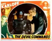 The Devil Commands Lobby Card Boris Karloff 1941 Old Movie Photo