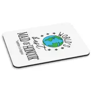 World's Best Maid Of Honour PC Computer Mouse Mat Pad Funny Joke Favourite