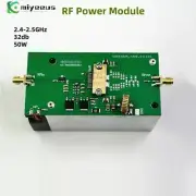 2.4-2.5GHz 32dB Power Module 24-28V 50W RF Power w/ SMA Female Connector my1