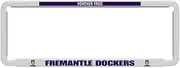 2X Official AFL FREMANTLE Dockers Car Number Plate Frame Cover Surround