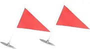 HONMEET 2 Pack Golf Putting Mat Training Cup Flag Metal Regulation Cup Home Practice Tool