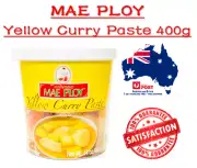 NEW Premium Thailand Mae Ploy Yellow Curry Paste 400g + Free Shipping 泰国-泰娘咖喱醬